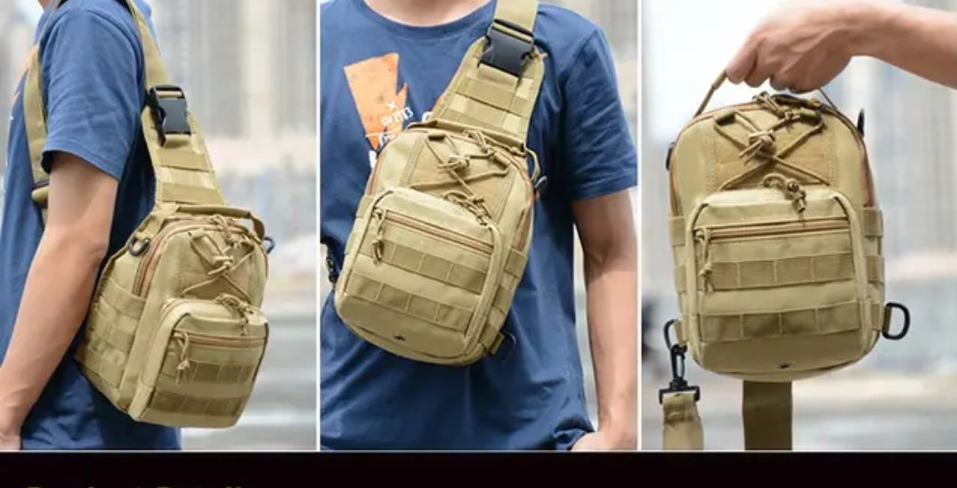 Tactical Pack S-Chest or fanny-khaki or green