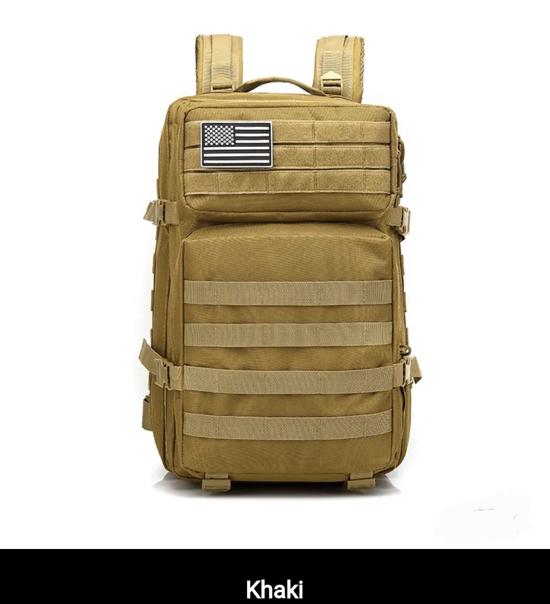 Tactical Backpack XL- Color is Khaki